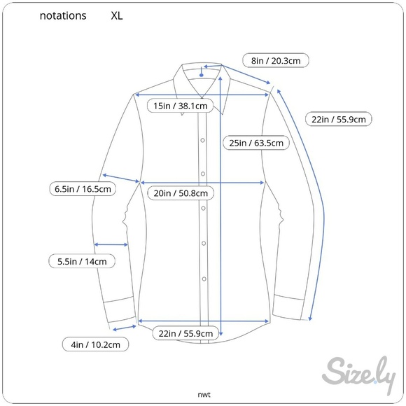 👛2/$20👛NWT Notations 2 in 1 look blouse top XL - Picture 6 of 8